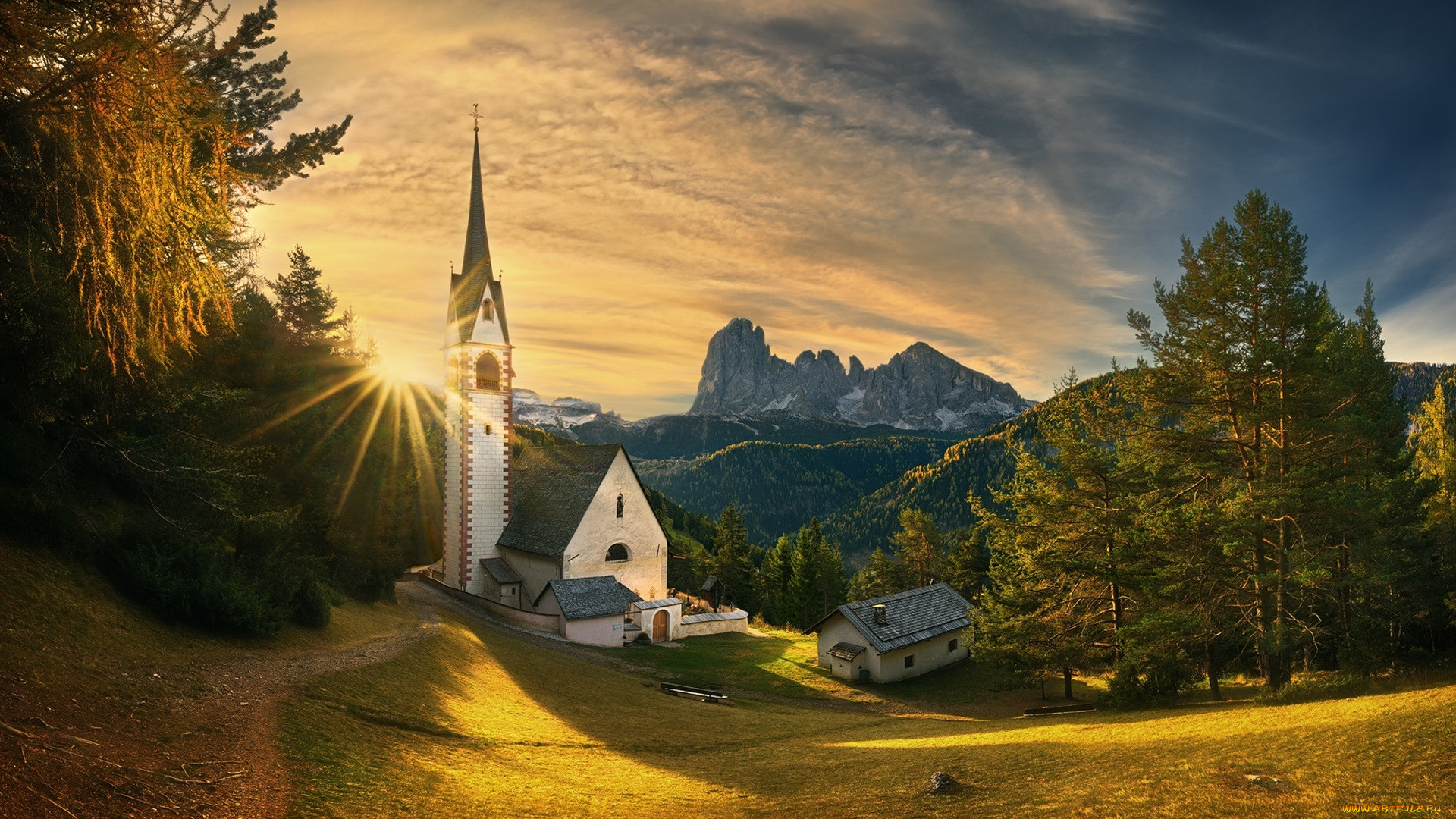 st jacobs church, south tirol, italy, , -  ,  ,  , st, jacobs, church, south, tirol